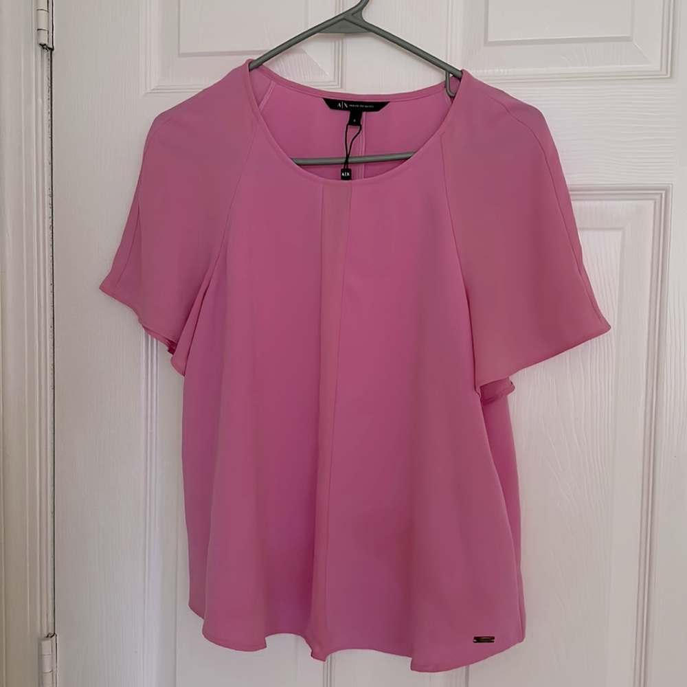 Bubblegum pink dress top